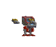 XS R-03C Pirata Rho Mecha em um mecha completo