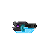 Animação isolada de Blaster de Densinium