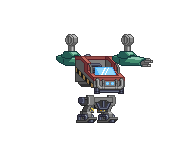 Feixe Gravitacional Zappo XS em um mecha completo