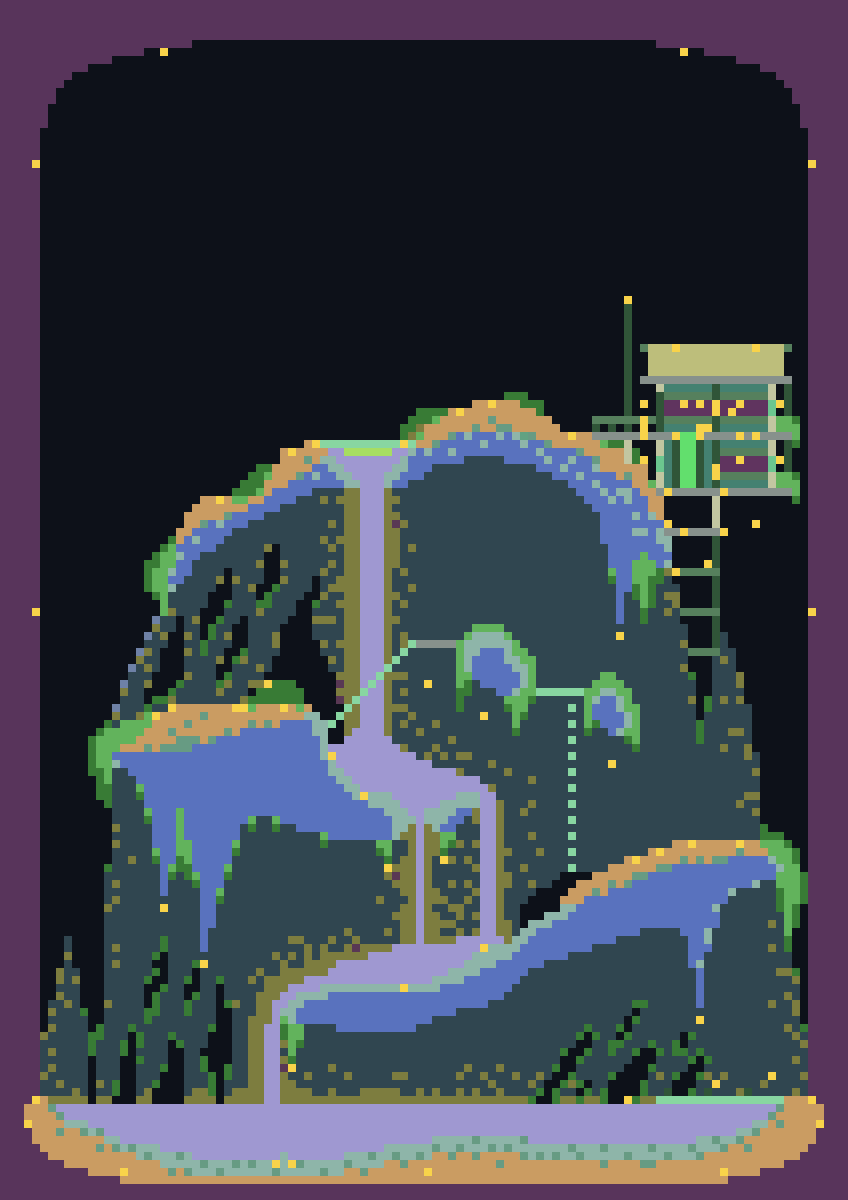 Mapa de giantwaterfallcave