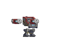 Canhão de Punho em um mecha completo