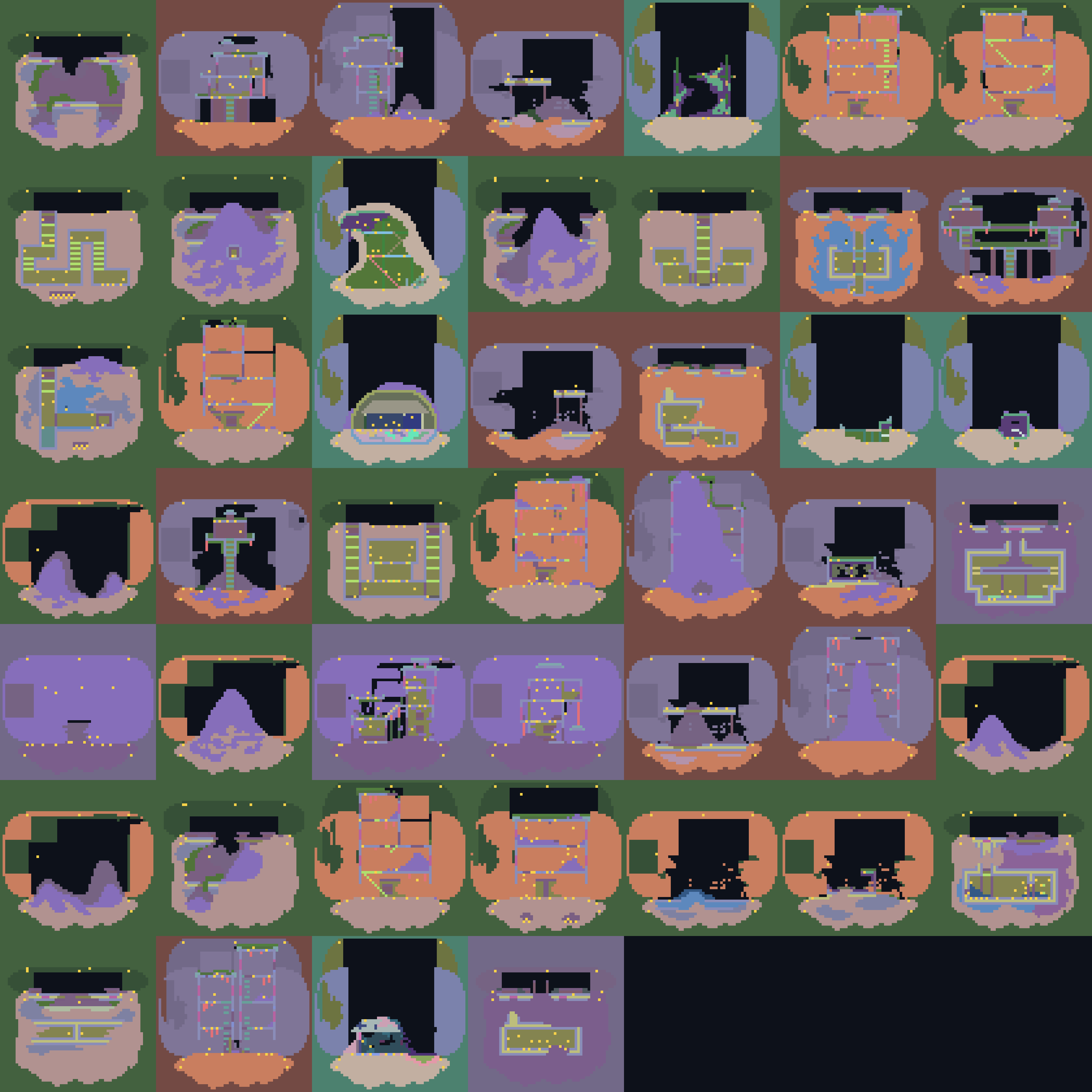 Mapa de scorchedcitymicrodungeons