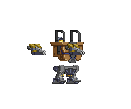 Corpo de Mecha do Domínio em um mecha completo