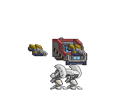 Pernas MM4-A Vespa em um mecha completo