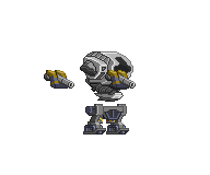 Corpo de Lança-Estrela em um mecha completo