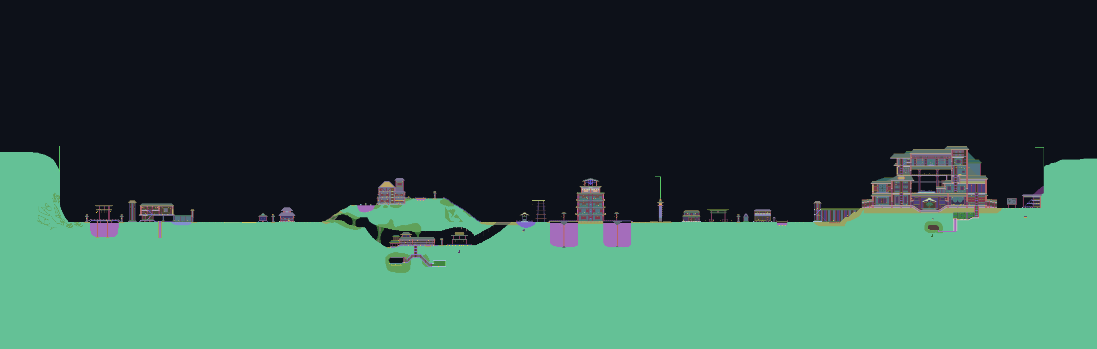Mapa de pavillion