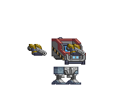 Pernas de Mecha Ronin em um mecha completo