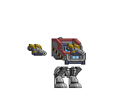Pernas de Falcão II em um mecha completo