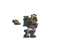 Corpo de Mecha Golem em um mecha completo