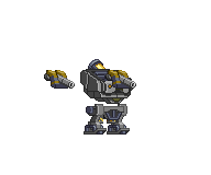 Corpo de Mech XM7 Lutador em um mecha completo