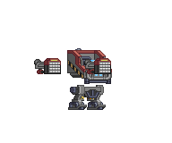 Rack de Mísseis Mega em um mecha completo