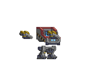 Propulsores de Mecha Zed em um mecha completo