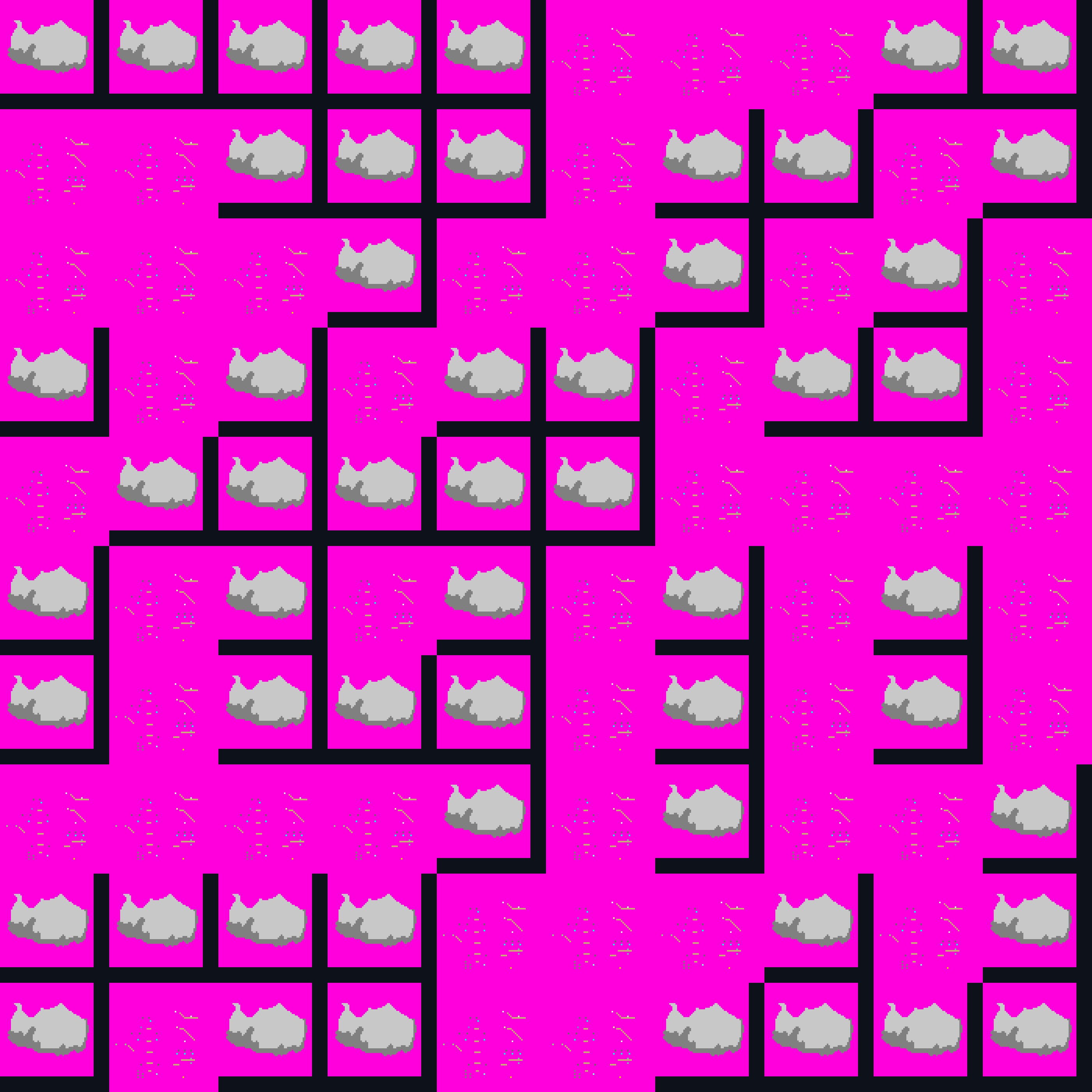 Mapa de asteroidencounter