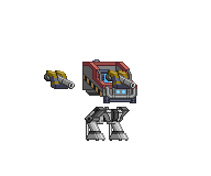 Pernas de Falcão em um mecha completo