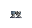 Animação isolada de Pernas de Mecha Ronin