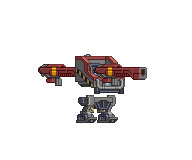 Braço de Mecha de Laser II em um mecha completo