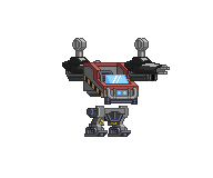 Sabre Pirotécnico Rho XS em um mecha completo