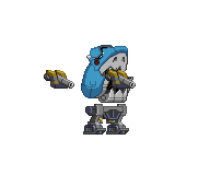 Corpo de Mecha Lilotron em um mecha completo
