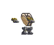 Corpo de Mecanismo Vanguard em um mecha completo