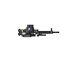 Animação isolada de AK-1320 Madsen