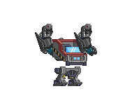 Braço com Feixe Rho Ronin XS em um mecha completo