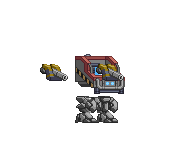 Pernas de Mecha de Sudário em um mecha completo