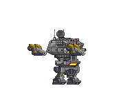 Corpo Grant-14 em um mecha completo