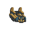Animação isolada de Corpo de Mech Anubis