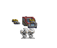 Pernas MM4-AP Vespa em um mecha completo