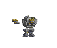Corpo de Mech M7 Lutador em um mecha completo