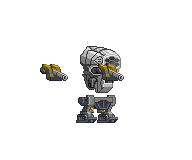 Protótipo de Corpo de Thelusian em um mecha completo