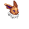 135 Jolteon (Cabeça) vestido (male)