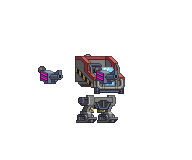 Braço de Mecha Neo Laser em um mecha completo