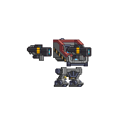 Feixe de Irradium em um mecha completo