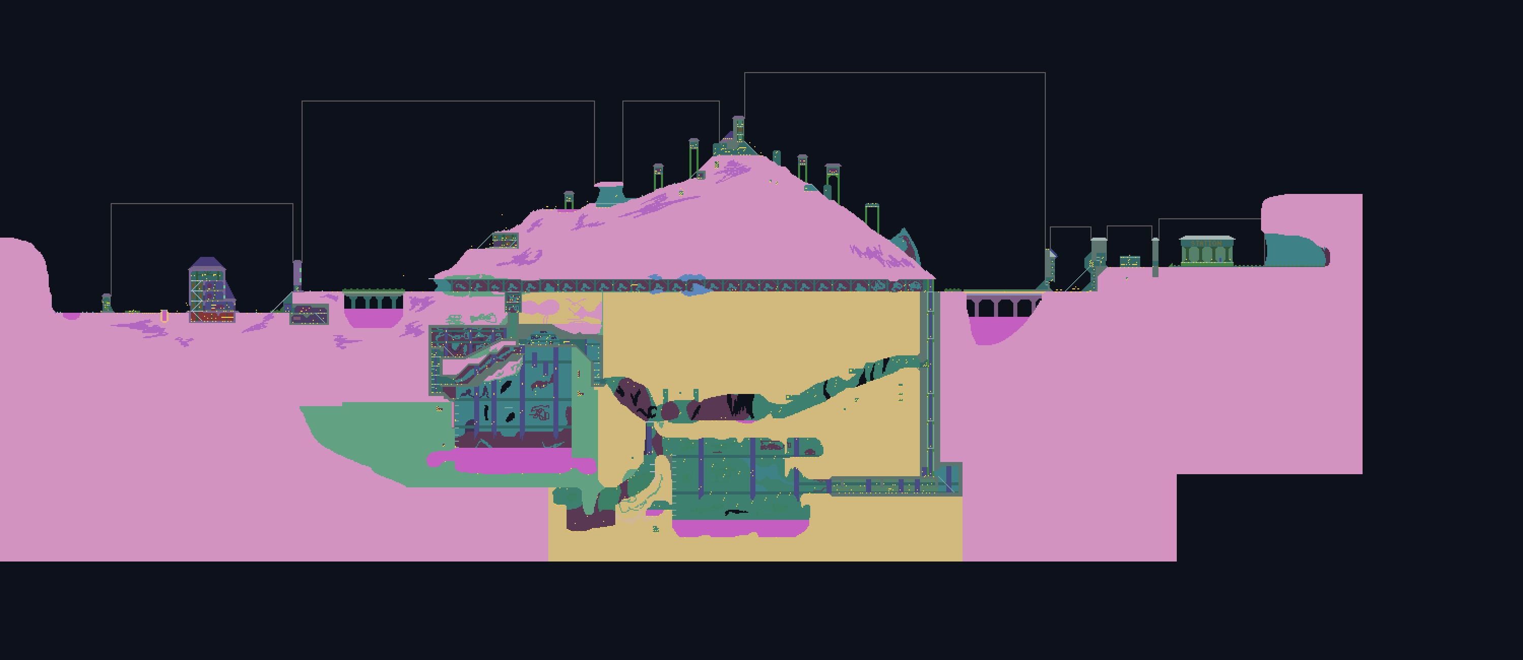 Mapa de sunsetriders