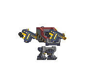 Braço de Rifle DU-Mecha em um mecha completo