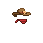 Chapéu de Bandido vestido (male)