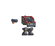 Braço de Mecha de Mina Remota em um mecha completo