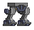 Animação isolada de Pernas de Mech Afinadas [Duplamente Reforçadas]