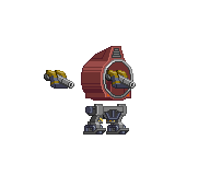 Corpo de Mecha Ciclope em um mecha completo