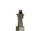Visual de Estátua do Julgamento