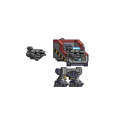 Braço de Mecha XM2 Lança Nuvem em um mecha completo