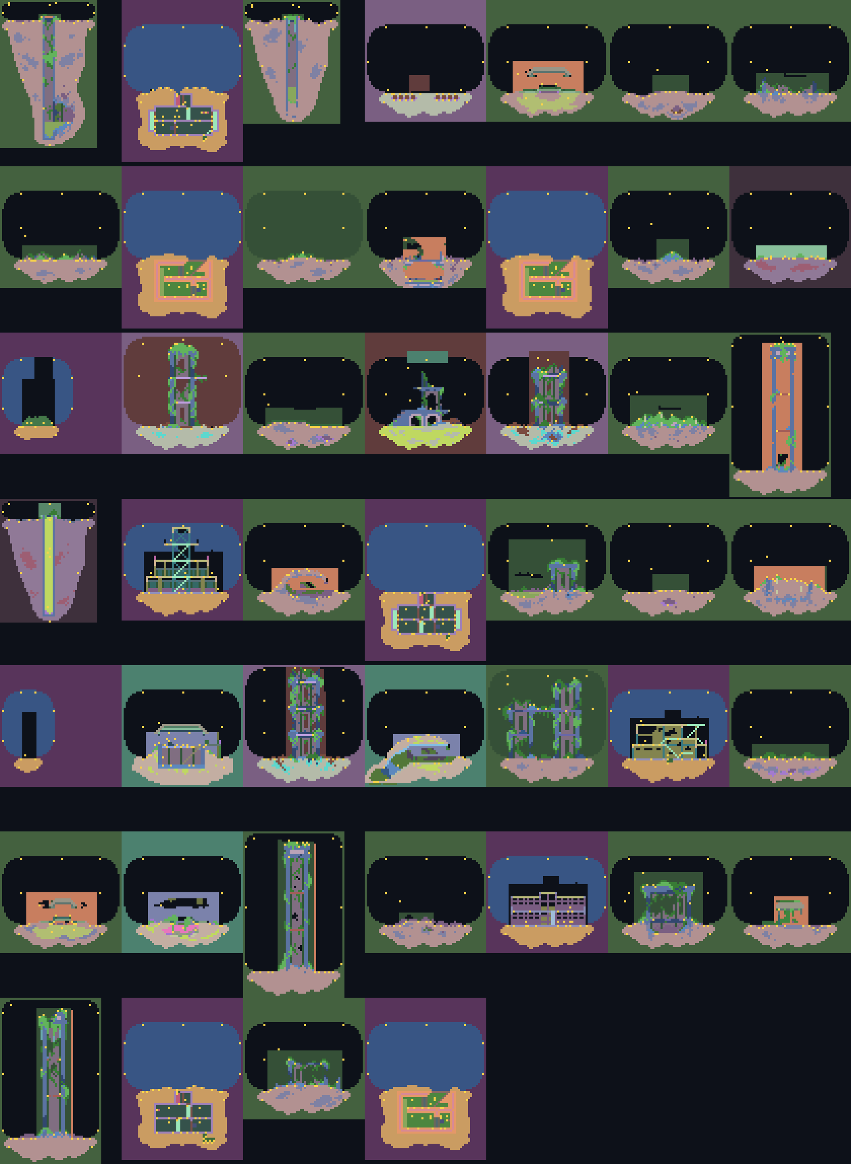 Mapa de gardenmicrodungeons