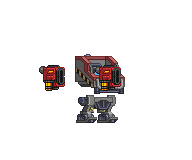 Braço de Melta em um mecha completo