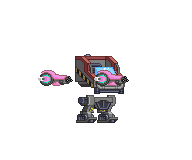 Braço de Espingarda MEKA em um mecha completo