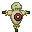 Visual colocado de Boneco de Alvo de Madeira de Energia