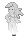 Visual colocado de Dançarina Holográfica Branca