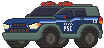 Visual colocado de Carro de Patrulha COPSC
