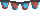 Visual colocado de Bandeira Azul + Marrom 5x2
