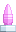 Visual colocado de Lâmpada Prisma Magenta